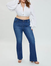 Load image into Gallery viewer, Tall Mid Rise Flare Jeans