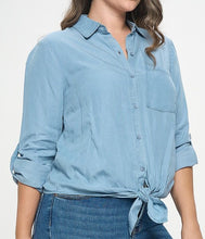 Load image into Gallery viewer, Chambray Shirt