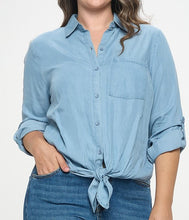Load image into Gallery viewer, Chambray Shirt