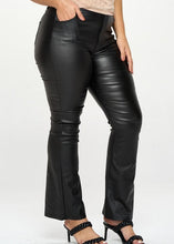 Load image into Gallery viewer, Faux Leather Flare Pants

