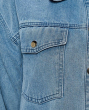 Load image into Gallery viewer, Oversized Denim Shacket
