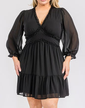 Load image into Gallery viewer, Fit and flare mini dress