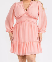 Load image into Gallery viewer, Fit and flare mini dress