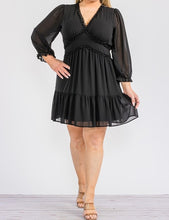 Load image into Gallery viewer, Fit and flare mini dress
