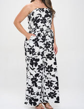 Load image into Gallery viewer, Tube Wide Leg Jumpsuit
