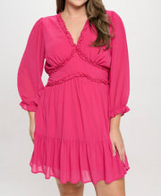 Load image into Gallery viewer, Fit and flare mini dress