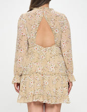 Load image into Gallery viewer, Floral Fit and Flare Dress
