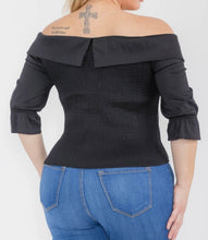 Load image into Gallery viewer, Off shoulder half sleeve top