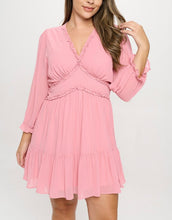 Load image into Gallery viewer, Fit and flare mini dress