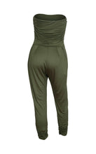 Load image into Gallery viewer, Ruched Harem Tube Jumpsuit