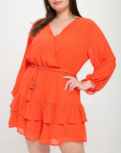 Load image into Gallery viewer, Long Sleeve Ruffled Romper