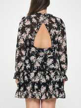 Load image into Gallery viewer, Floral Fit and Flare Dress