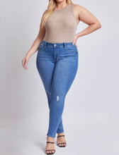 Load image into Gallery viewer, High rise stretchy skinny jeans