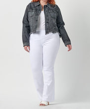 Load image into Gallery viewer, Uneven Frayed Fitted Jacket