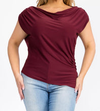 Load image into Gallery viewer, Off shoulder ruched detail top
