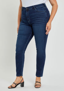 High Rise Ankle Skinny Jeans