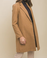 Load image into Gallery viewer, JQ Fleece Long Line Coat
