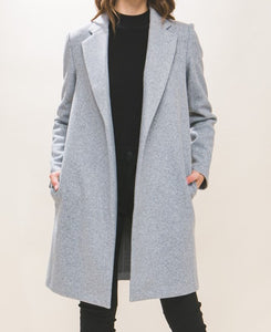 JQ Fleece Long Line Coat