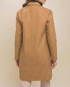 JQ Fleece Long Line Coat