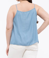 Load image into Gallery viewer, Sleeveless Smock Neck Cami Top
