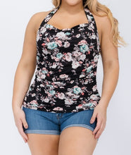 Load image into Gallery viewer, Floral Print Halter Top
