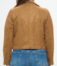 Load image into Gallery viewer, Faux Suede Open Front Jacket
