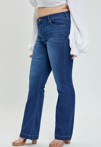 Tall Mid Rise Flare Jeans