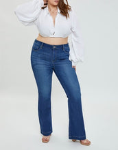 Load image into Gallery viewer, Tall Mid Rise Flare Jeans
