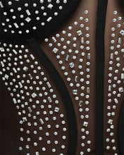 Load image into Gallery viewer, Rhinestone Embellished Bodysuit
