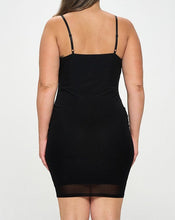 Load image into Gallery viewer, Rhinestone Detail Bodycon Dress
