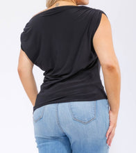 Load image into Gallery viewer, Off shoulder ruched detail top
