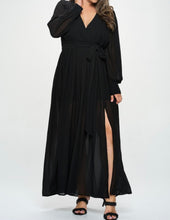 Load image into Gallery viewer, Chiffon maxi dress
