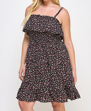 Load image into Gallery viewer, Ruffled Skater Dress
