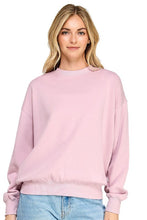 Load image into Gallery viewer, Basic Crew Neck Sweatshirt
