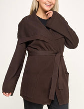 Load image into Gallery viewer, Rib Knit Sweater Cardigan
