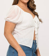 Load image into Gallery viewer, Solid front tie top

