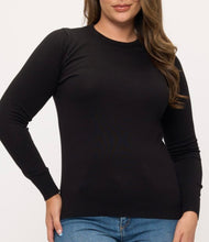 Load image into Gallery viewer, Crew neck knit top
