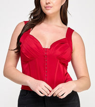 Load image into Gallery viewer, Sweetheart bustier top
