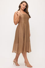 Load image into Gallery viewer, Solid Halter Neck Tie Dress
