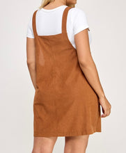 Load image into Gallery viewer, Corduroy overall dress
