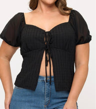 Load image into Gallery viewer, Solid front tie top
