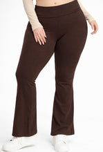 Load image into Gallery viewer, Cotton High Rise Flare Leggings
