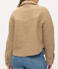 Load image into Gallery viewer, Poly Boucle Button Down Shacket
