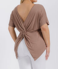 Load image into Gallery viewer, Back twisted top
