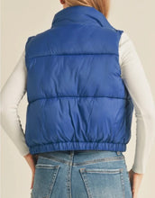Load image into Gallery viewer, High Neck Puffer Vest
