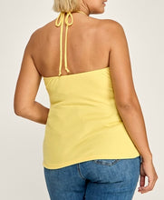 Load image into Gallery viewer, Ribbed Halter Tube Top
