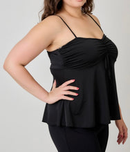 Load image into Gallery viewer, Ruched front cami top
