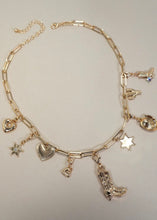 Load image into Gallery viewer, Western boot hat charm necklace
