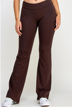 Load image into Gallery viewer, Cotton High Rise Flare Leggings
