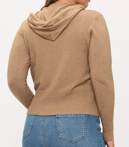 Long sleeve zip up hoodie